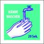 Preview: Corona Schilder Hände waschen